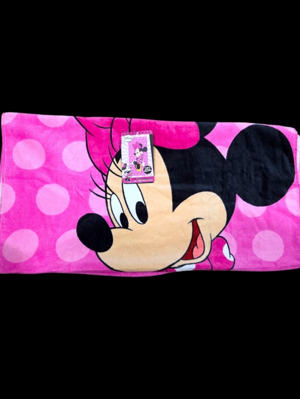 Disney Minnie Mouse Pink Kids Beach Towel